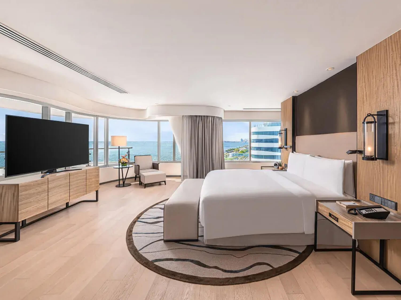 Conrad Manila Hotel Bedroom Furniture Set